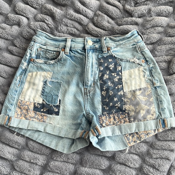 American eagle patchwork shorts - Picture 1 of 2